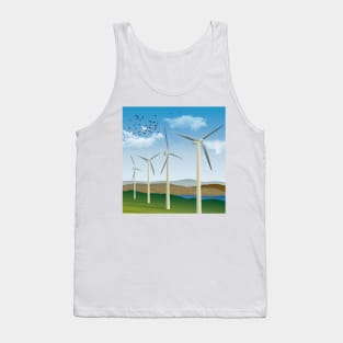 Wind Turbines Tank Top